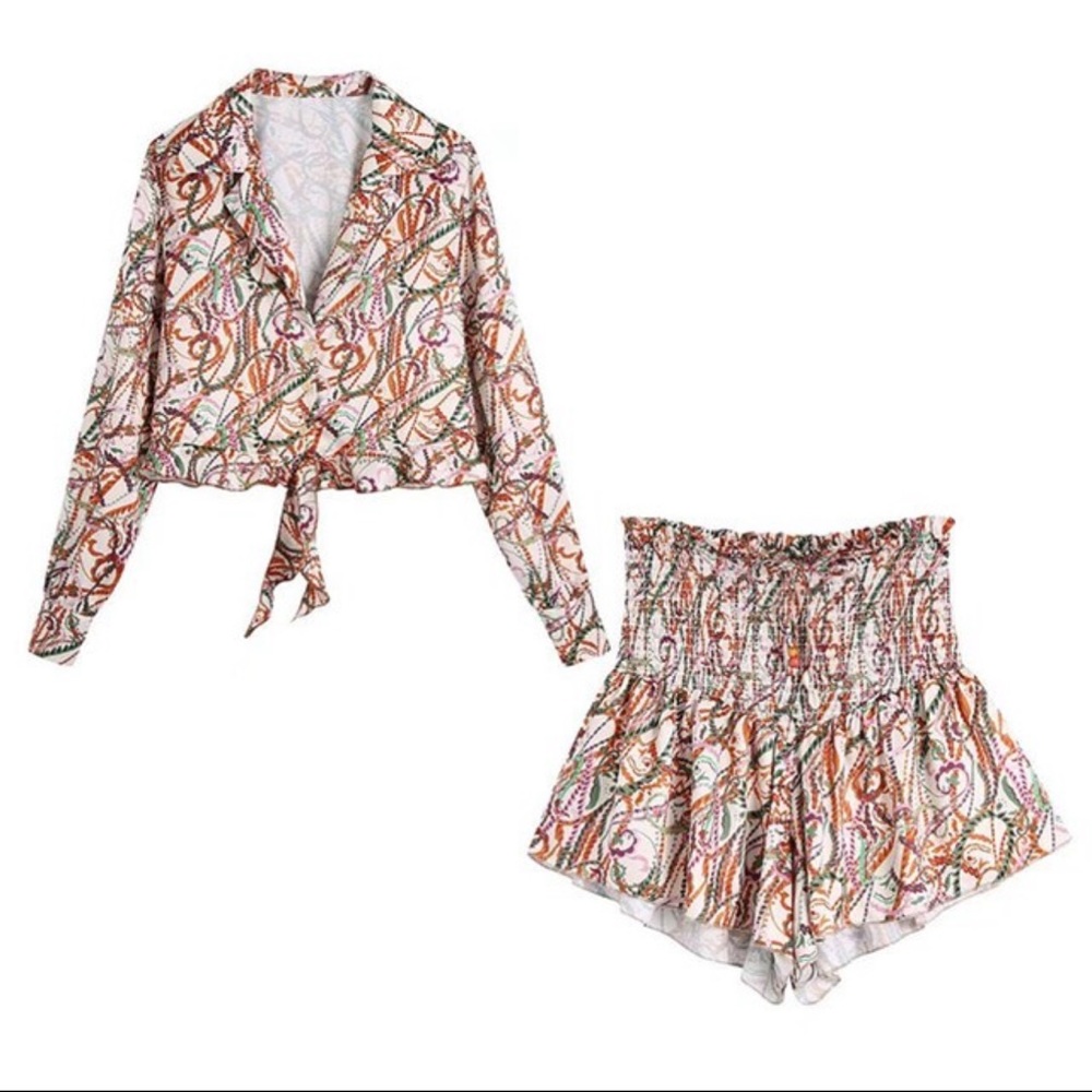 Zara printed set
